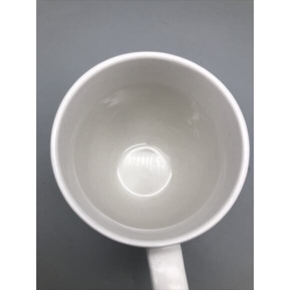 2007 Starbucks Coffee Ceramic Mug Cup White Mermaid Logo 14 Fl Oz Cleaned 4”Tall - Picture 10 of 10